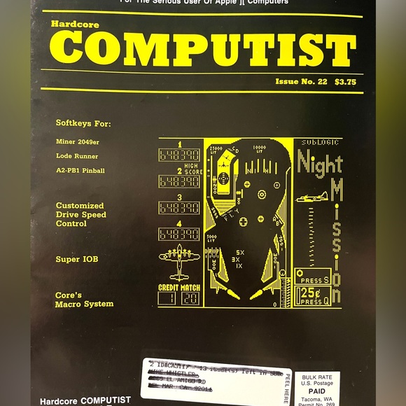 12 Hardcore Computist Issues 1980’s Collectible Rare. Superb condition. - Picture 5 of 14